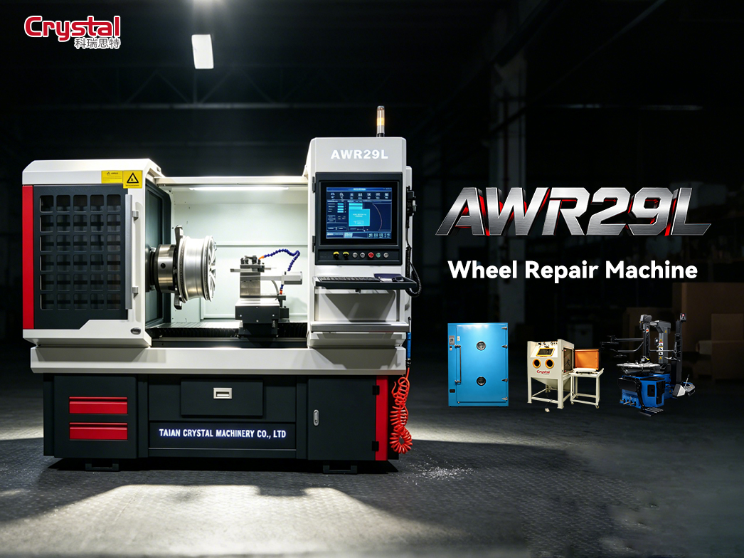 AWR29L alloy wheel repair machine is a professional solution for wheel refurbishment